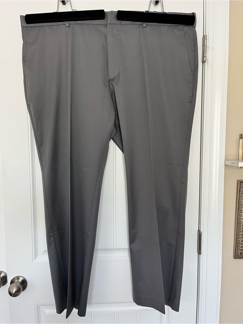 Perry Ellis Portfolio Two-Tone Gray Dress Pants